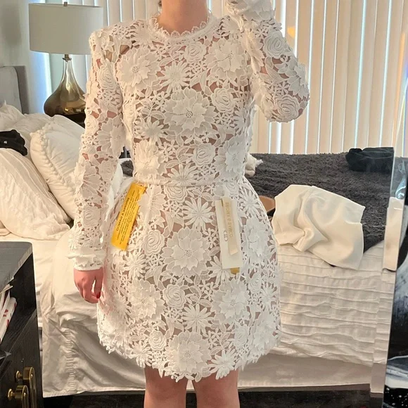 MAIA MINI DRESS IN WHITE Bronx and Banco Small